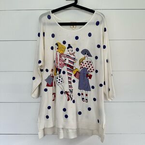 Colortree Women’s Large Rhinestone Blouse Top New